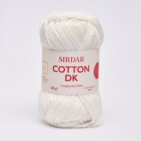 Sirdar Cotton Dk F039 Luonnonvalkoinen (Ej i lager)