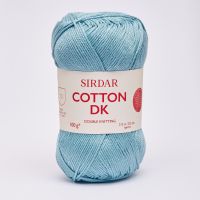Sirdar Cotton Dk F039 Vedensininen Poistuva väri