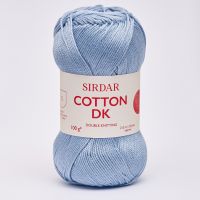 Sirdar Cotton Dk F039 Vaaleansininen Poistuva väri