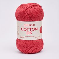 Sirdar Cotton Dk F039 Punainen poistuva väri